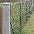 Wooden fences, wire and wire fences