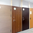 Metal doors