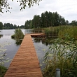 Production of pontoons, custom installation