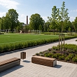 Sports lawn, development of parks and public outdoor spaces
