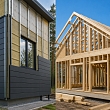 Construction of ventilated facades and frame houses