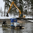 Removal of vegetation, coast strengthening