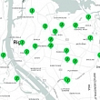 Charging station map
