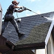 Roof washing