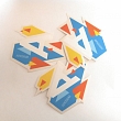 Adhesive films and plastic products