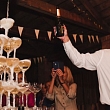 Champagne pyramids