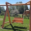 Wooden swings