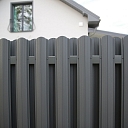 Забор – Штакетник до 0 досок, толщина 55 мм из стали SSAB